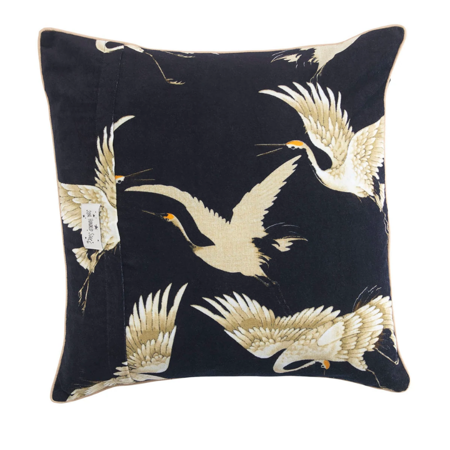 One Hundred Stars - Cushion - Stork Black 50x50 - HAYGEN