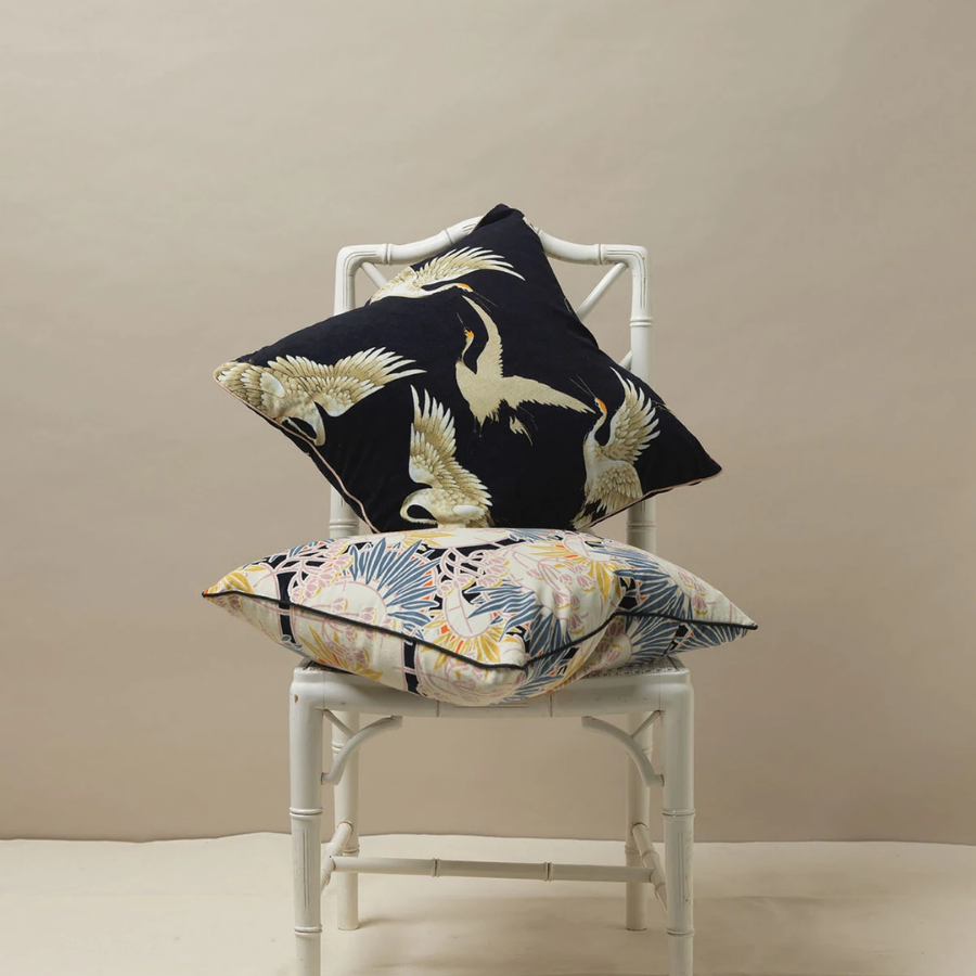 One Hundred Stars - Cushion - Stork Black 50x50 - HAYGEN