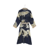 One Hundred Stars - Gown - Stork Navy - HAYGEN