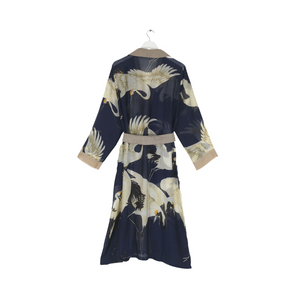 One Hundred Stars - Gown - Stork Navy - HAYGEN