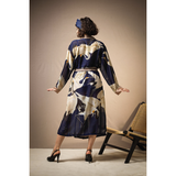 One Hundred Stars - Gown - Stork Navy - HAYGEN