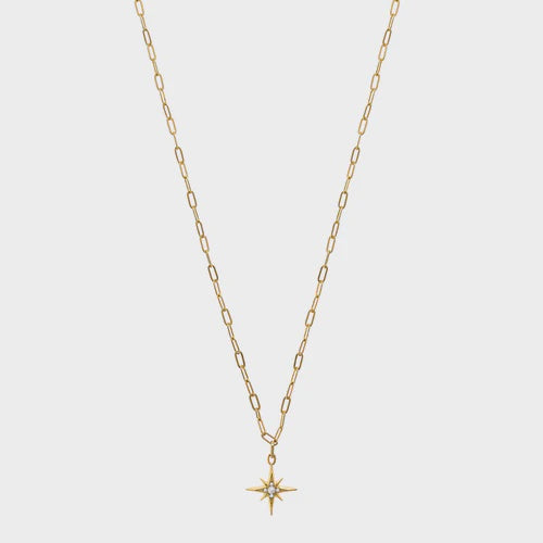 Pearl Starburst Long Necklace - HAYGEN