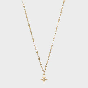 Pearl Starburst Long Necklace - HAYGEN