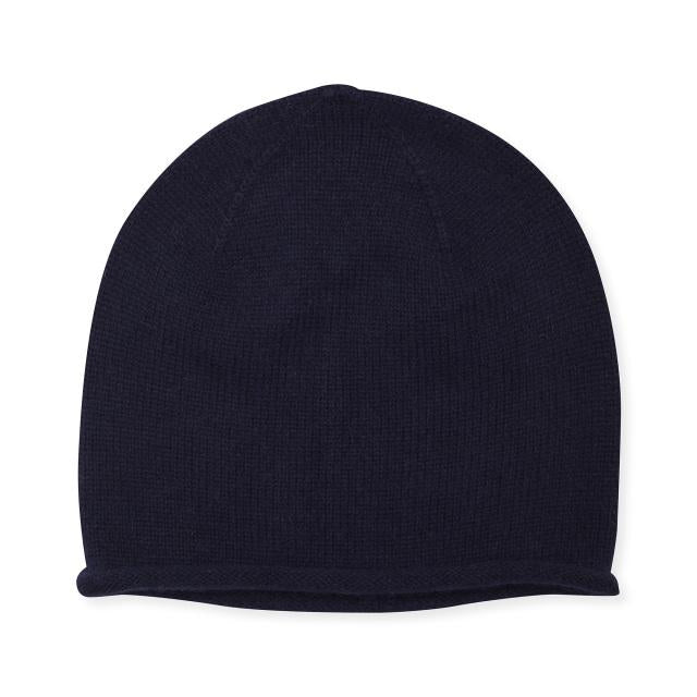 Cashmere Beanie - Navy - HAYGEN
