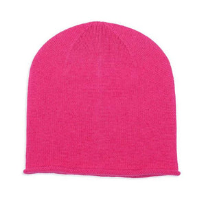 Cashmere Beanie - Neon Pink - HAYGEN