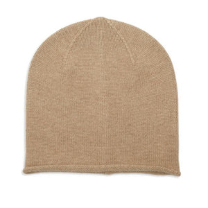 Cashmere Beanie - Camel - HAYGEN