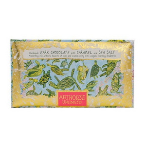 ArtHouse - Chocolate Bar Turtles - Dark with Caramel & Sea Salt - 100g - HAYGEN