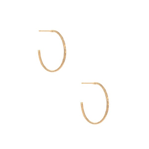Epanoui - Radiance Midi Hoop - Gold - HAYGEN