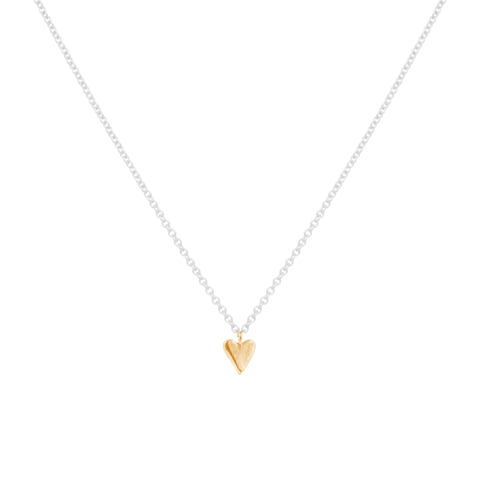 Heart Necklace - Gold & Silver - HAYGEN