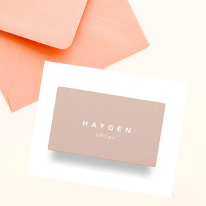 Gift Card - Sent in the Post - HAYGEN